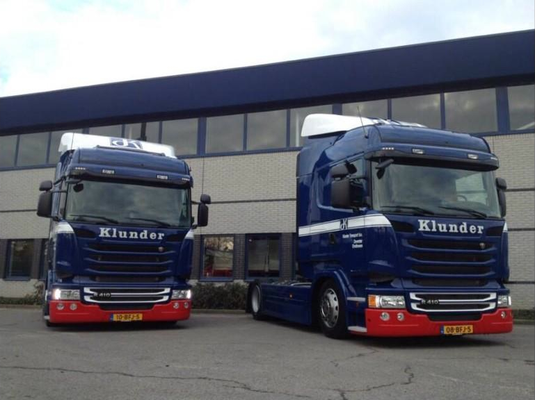 Nieuwe schone trucks